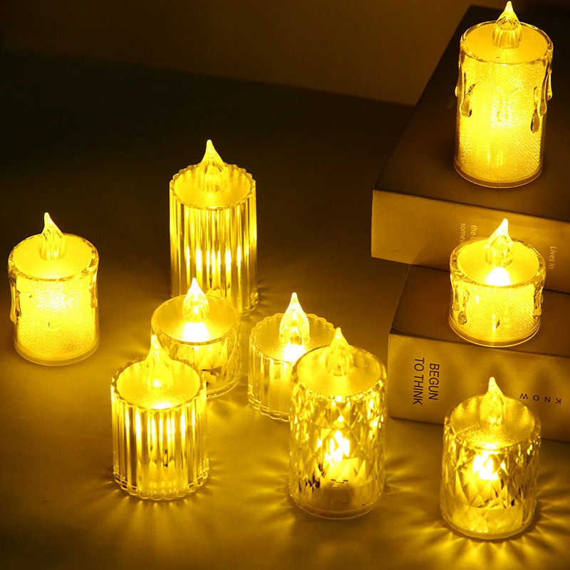 Crystal Flameless Candle Light