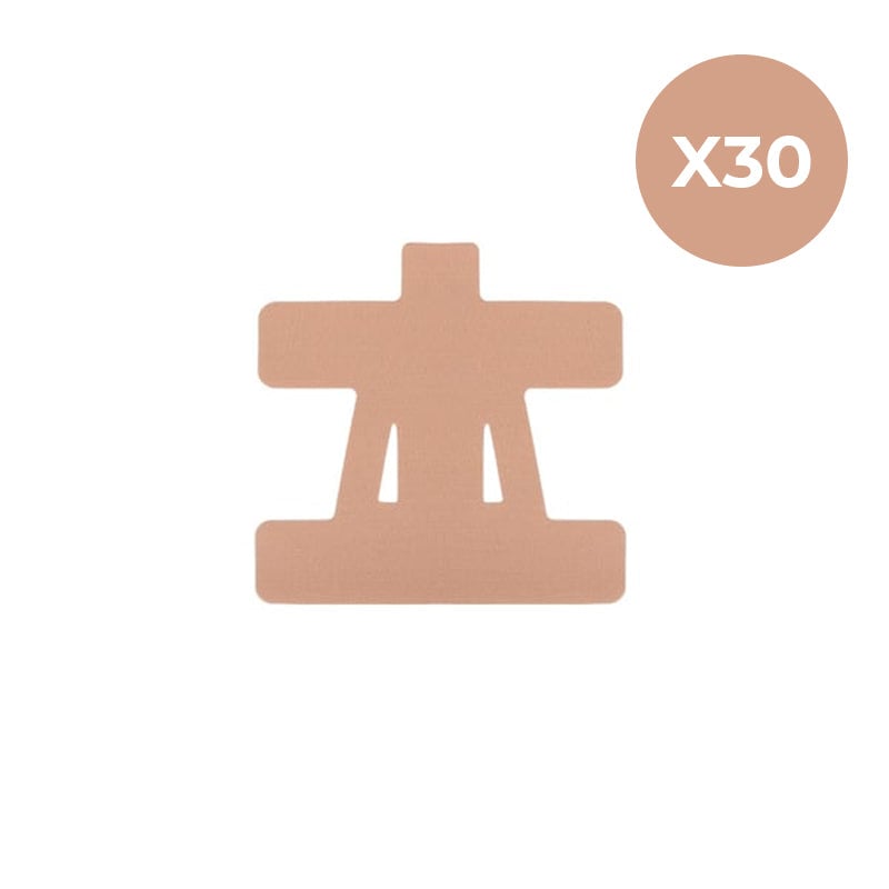 Bande kinésiologique pour soulager les douleurs à l'épaule