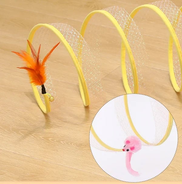 Folded Cat Tunnel Toy