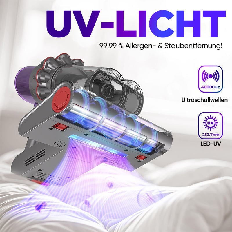 Starker UV-Bettstaubsauger