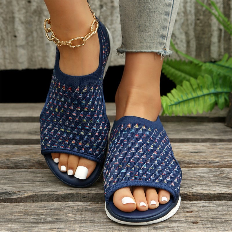 Premium Stretch Slingback Sports Sandals