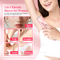 2 in 1 Women Electric Shaver