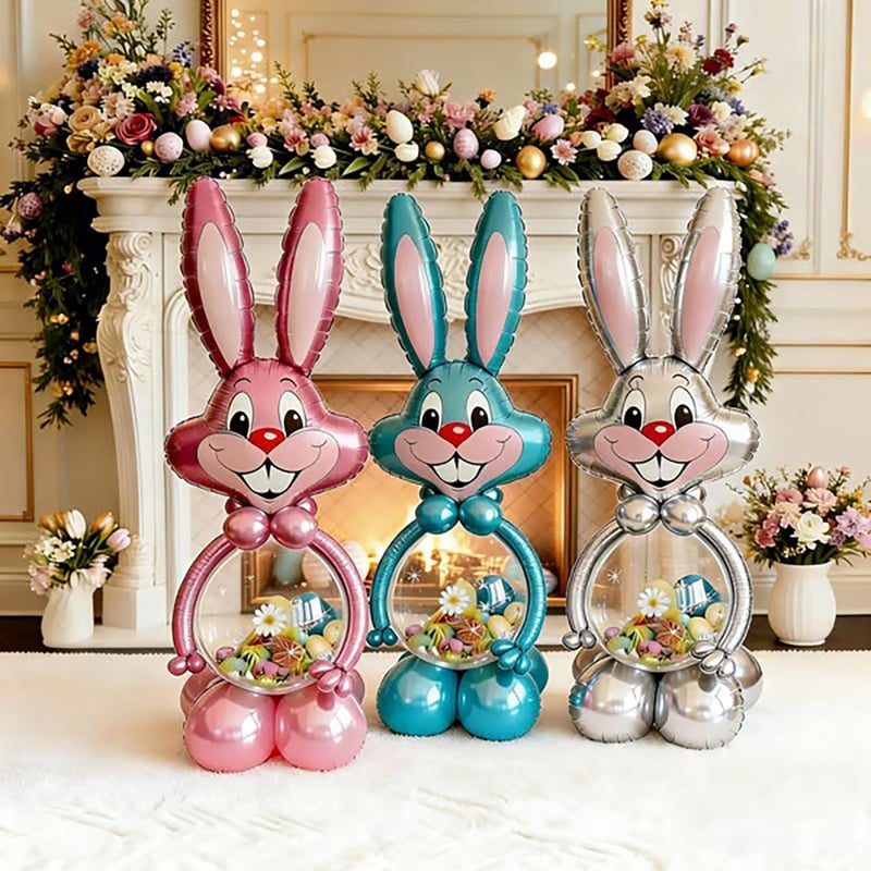 Easter Bunny Balloon Set