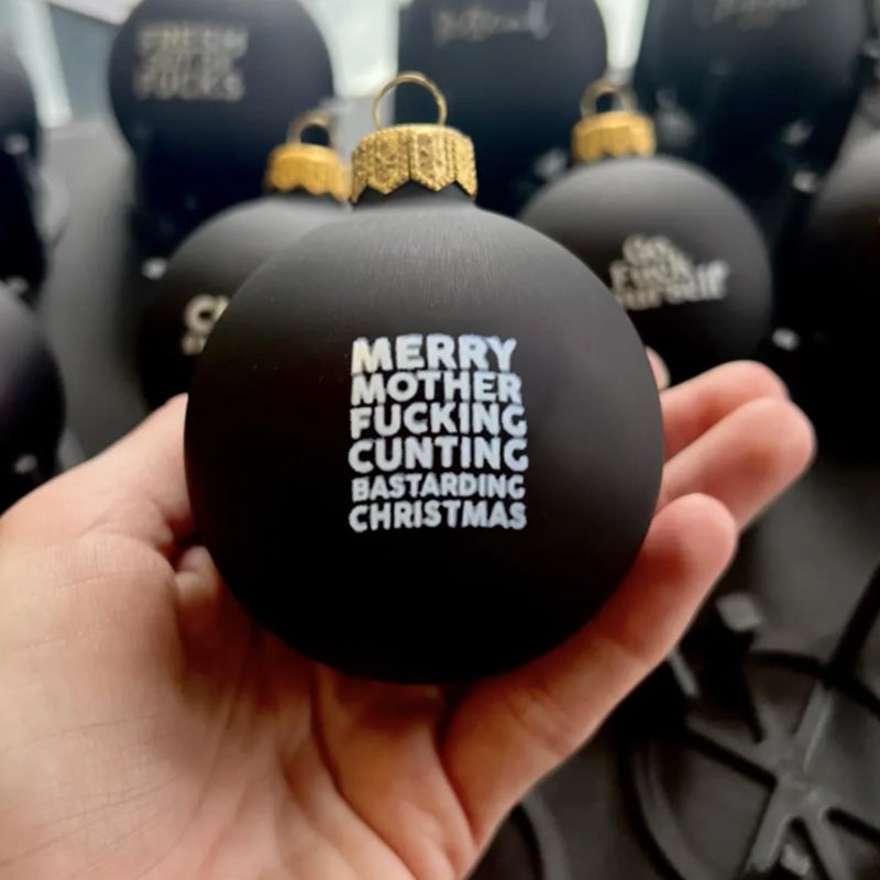 Morsom julepyntgave