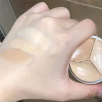 Tri-Color Concealer Palette Covers Acne Marks Donkere kringen