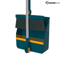 Sakerplus® Rotating Broom and Dustpan Set