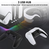 Oplaadbasis-koelbeugel voor dubbele PS5-controller