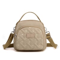 Funktioneller, leichter Nylon-Umhängetasche Mini-Rucksack für Damen