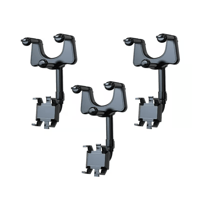 🤳🏽Multifunctional 360 Rotatable Car Rearview Mirror Phone Holder