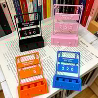 Hanging Book Counter With Numbers