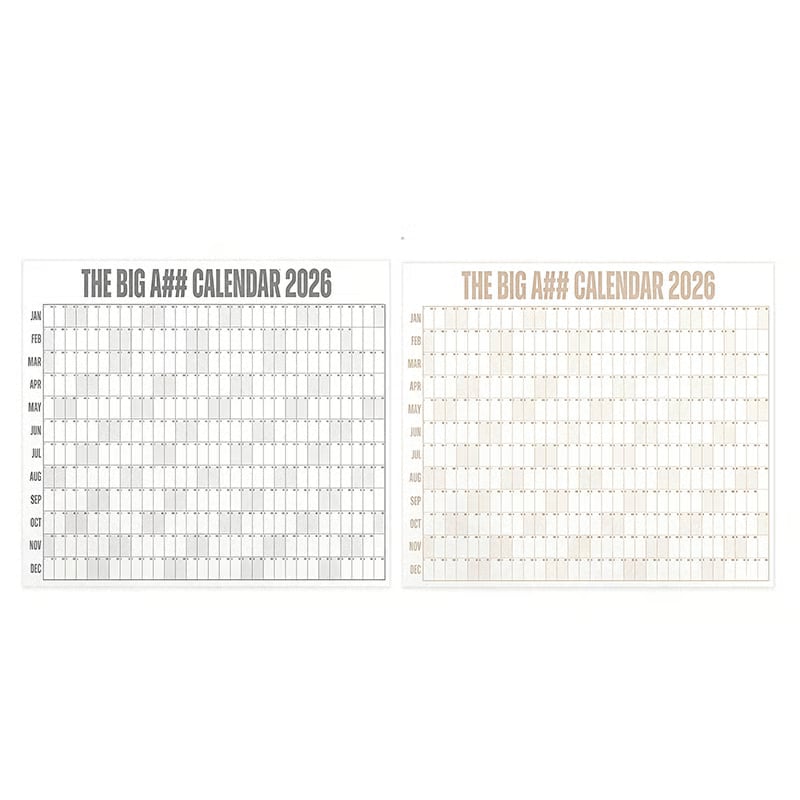 Oversized Wall Calendar