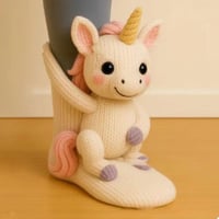 3D-gestrickte Tiersocken