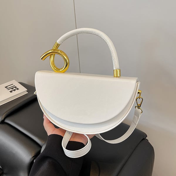 Women's Fashionable Solid Color Handbag