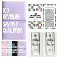 100 Days Money Saving Challenge Budget Storage Book