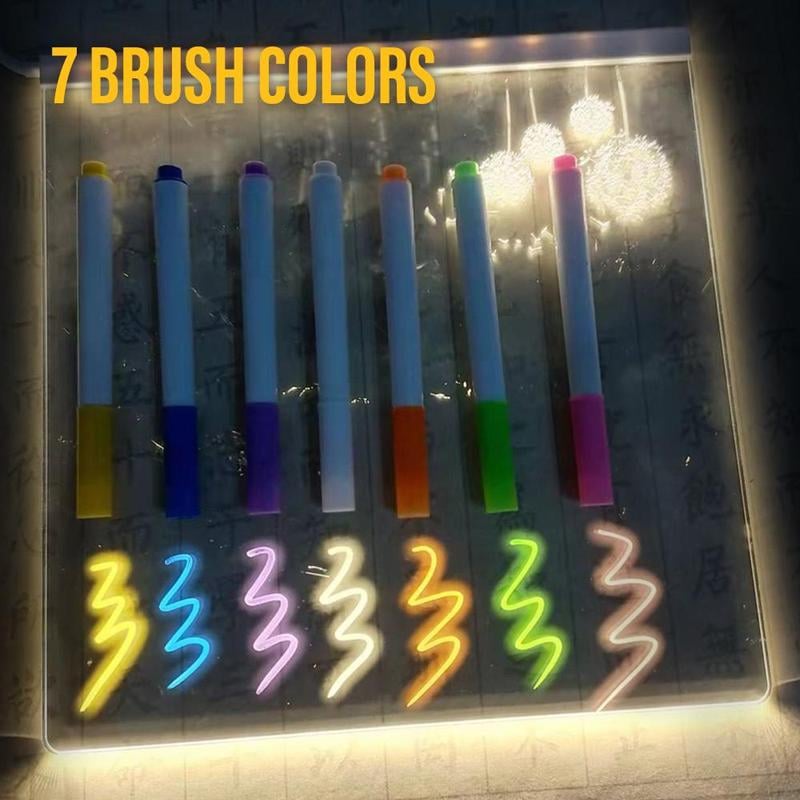 Sakerplus LED Note Board with Colors