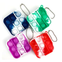 Mini Bubble Fidget Sensory Keychain Toy