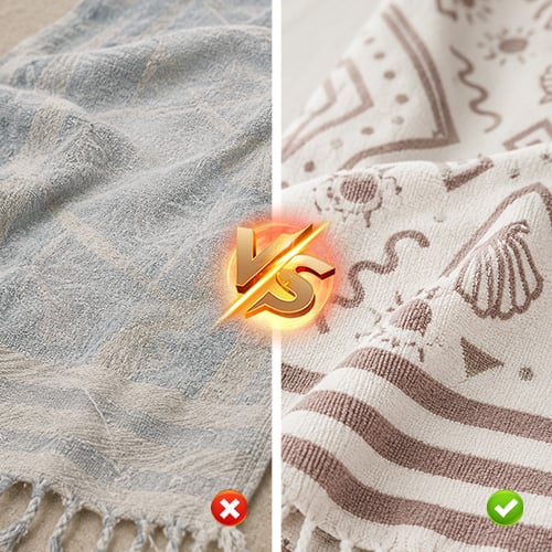 Premium Beach Towel Bag Materials