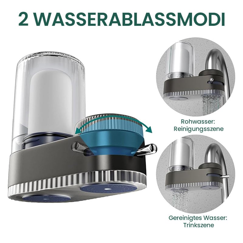Wasserhahn-Wasserreiniger mit Adaptern