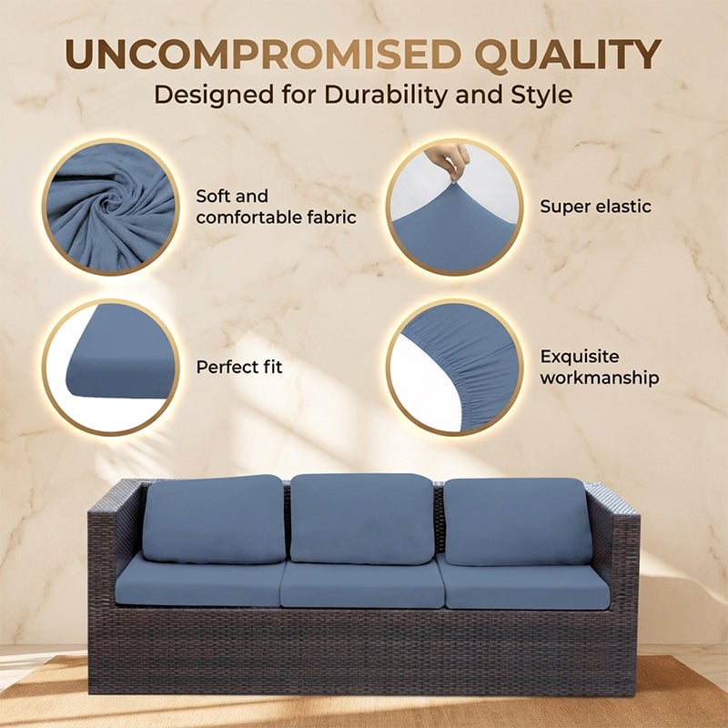 Outdoor Patio Sofa Cushion Covers