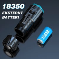 Tre-øjet monster mini lommelygte