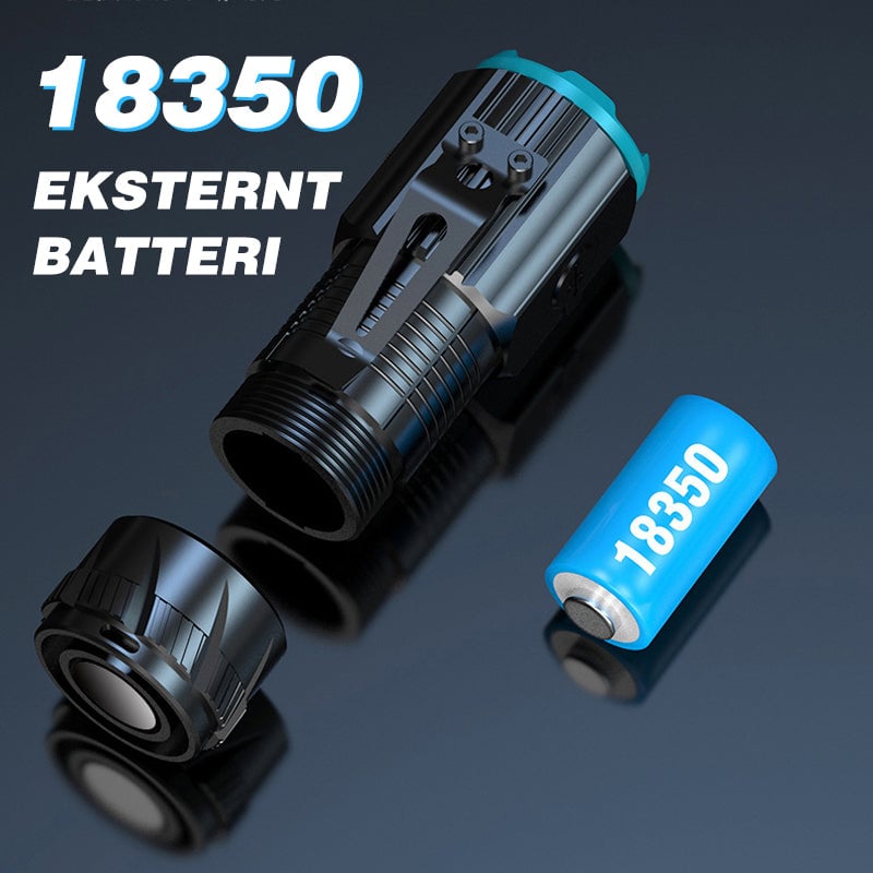 Tre-øjet monster mini lommelygte