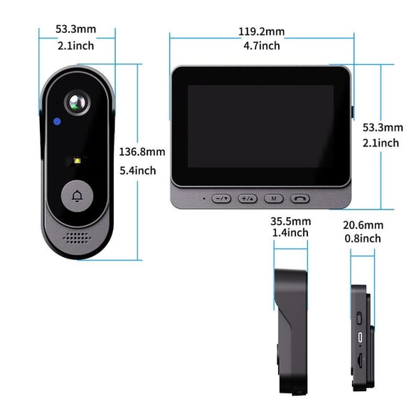 M15S Wireless Video Doorbell