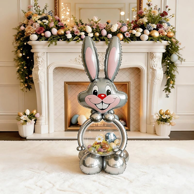 Easter Bunny Balloon Set