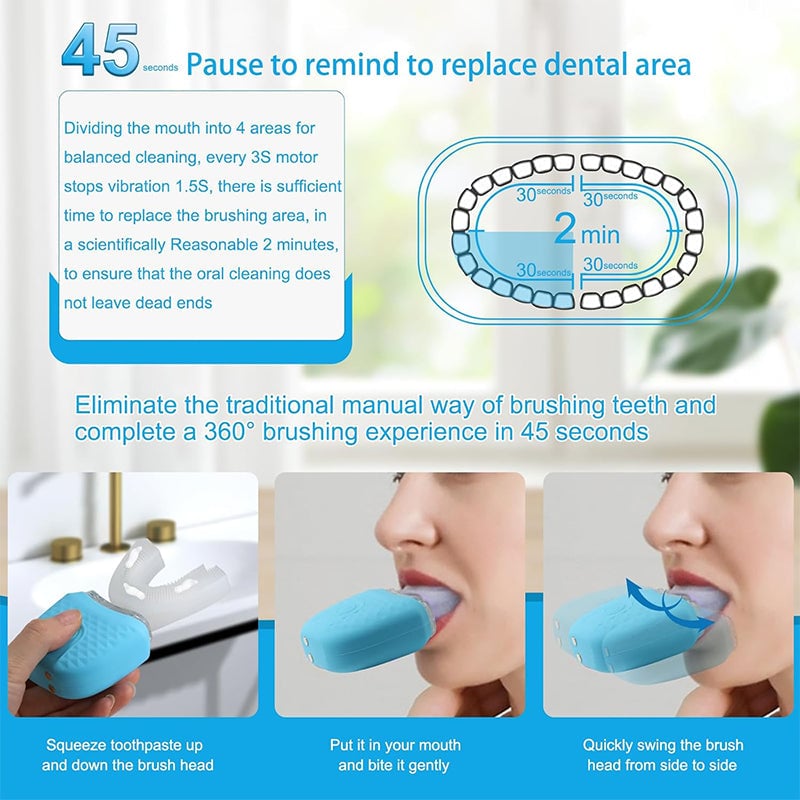 U Shaped Electric Toothbrush