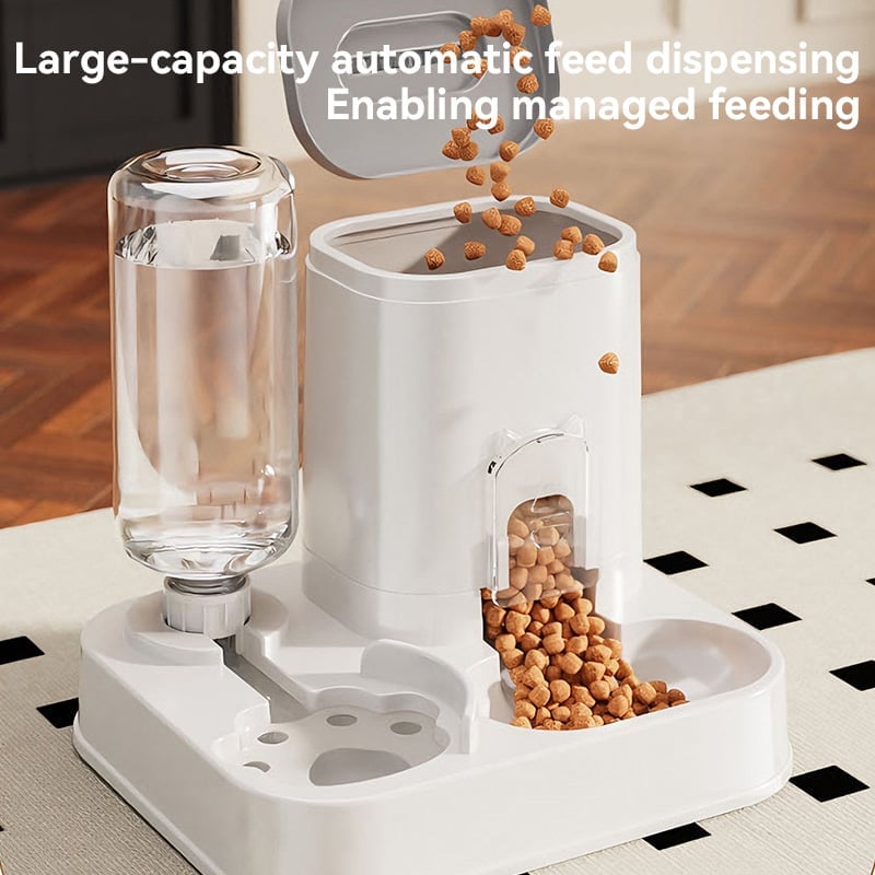 Automatic Pet Feeder and Water Dispenser
