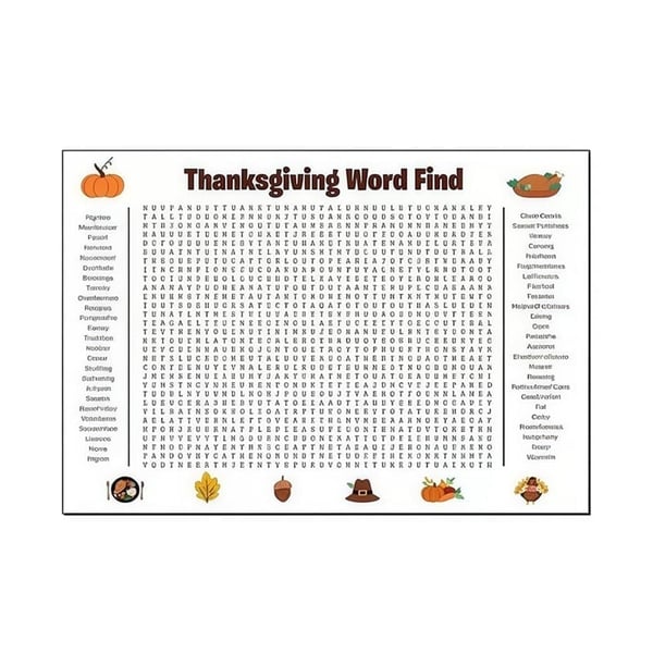 Word Fill-in Puzzle Poster