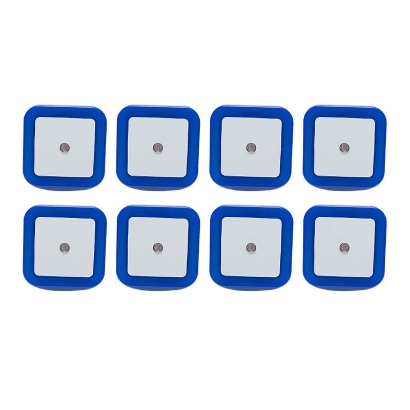 Square Light-Controlled Night Light