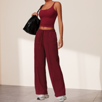 Casual Comfy Breathable Sleeveless Sports Top for Yoga