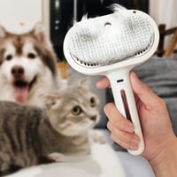 Spray-Katzenbürste