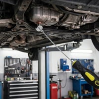Heat-Resistant Oil Drain Tool for Clean Maintenance