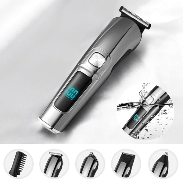 Sakerplus Men’s Waterproof Grooming Kit Clippers