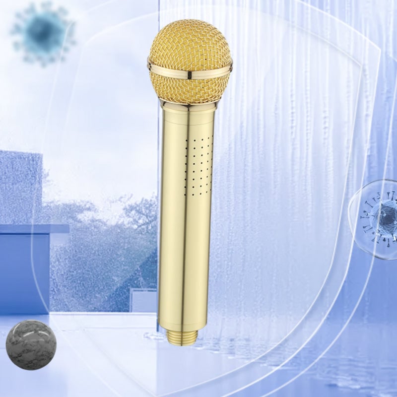 Microphone-Shaped Creative Showerhead