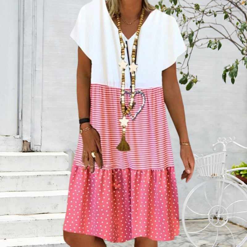 Stylisches Bedrucktes Kleid