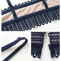Soutien-gorge Respirant en Dentelle Agrafes Devant