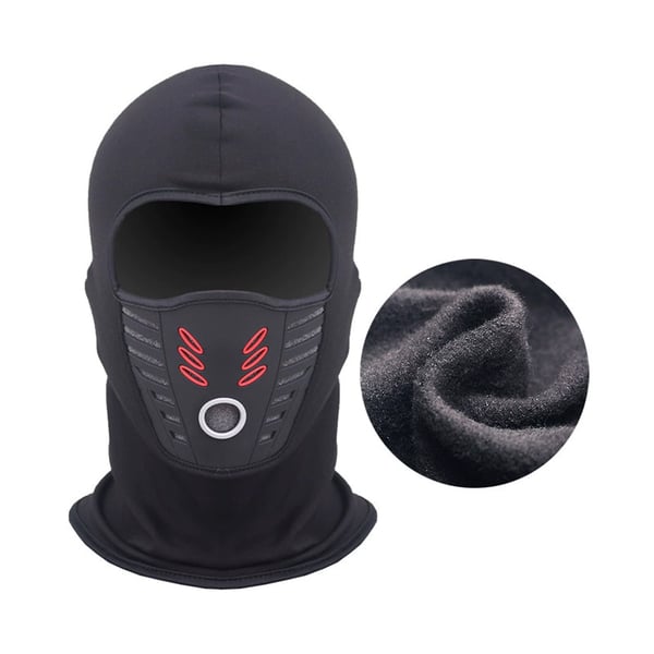 Winter Windproof Thermal Fleece Face Mask for Cycling & Outdoor Sports