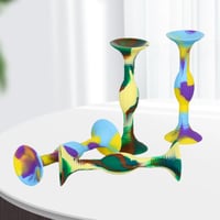 HugOutdoor Dartpfeile mit Saugnapf, farbig, 10 Stück