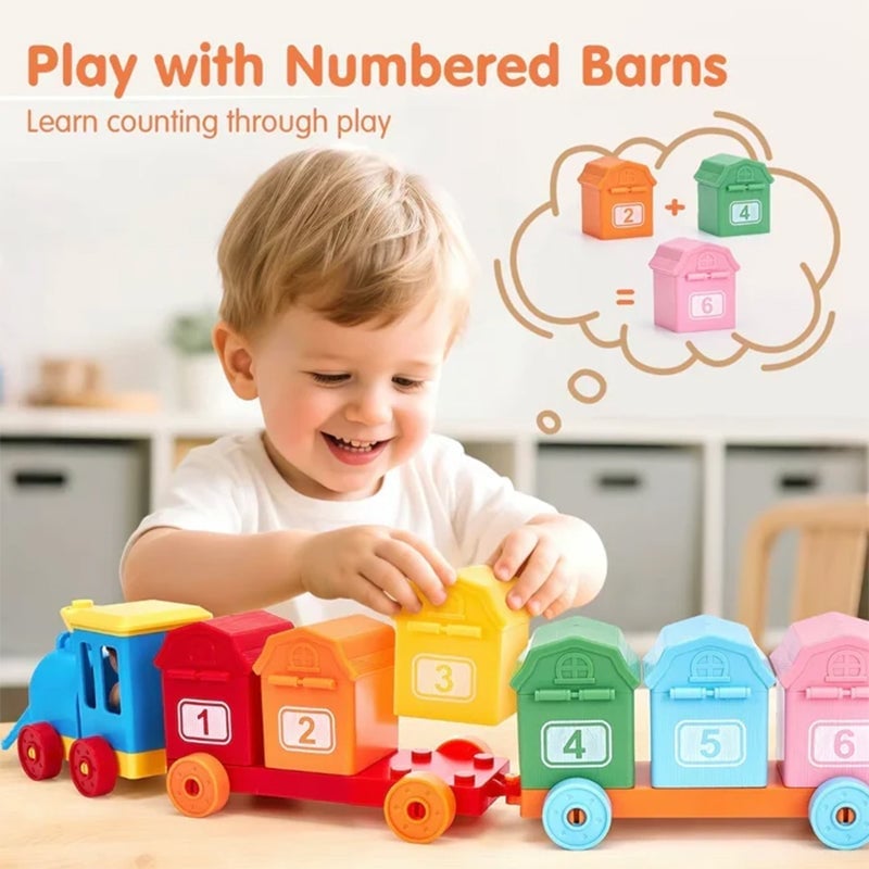 Matching & Sorting Activity Train Set