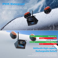 Sakerplus WiFi Solar Wireless Backup Camera