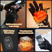 Rechargeable Electric Heated Winter Gloves