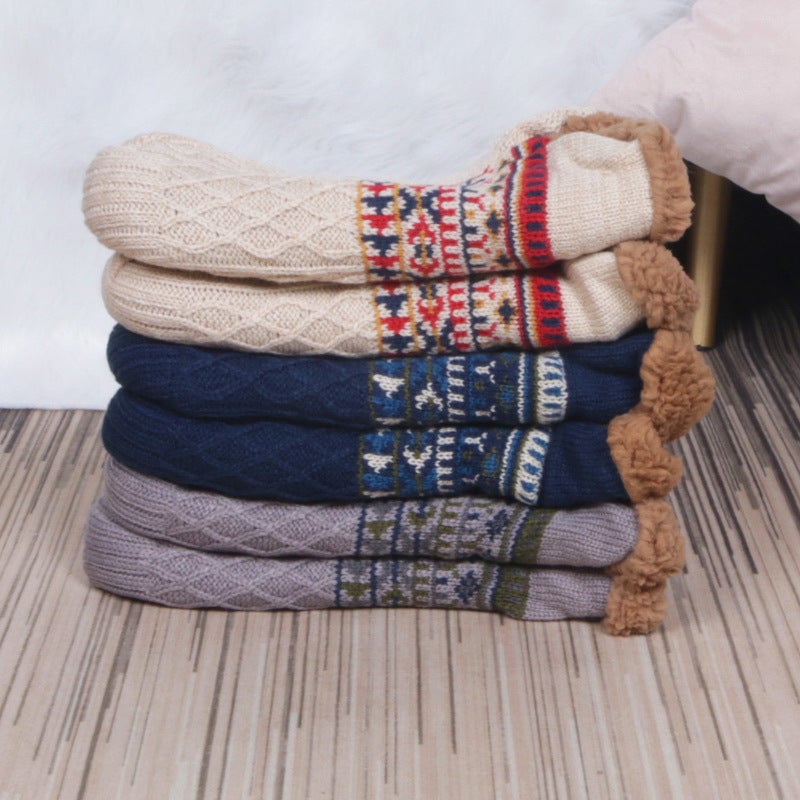 Thick Lamb Fleece Warm Socks