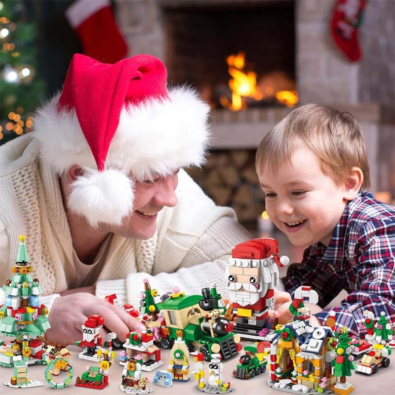 2024 Weihnachtsbaustein-Geschenkbox