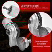 Sakerplus Electric Drill Plate Cutter