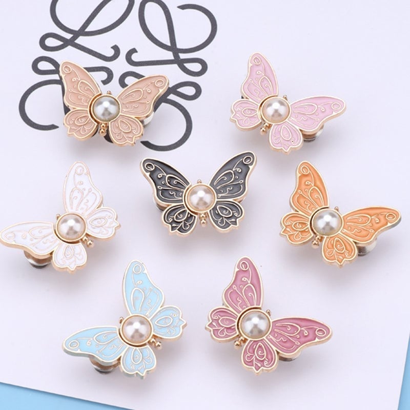 Pearl Butterfly Waist Buckle