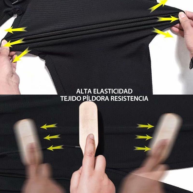 Pantalones de fitness de seda de hielo para hombre
