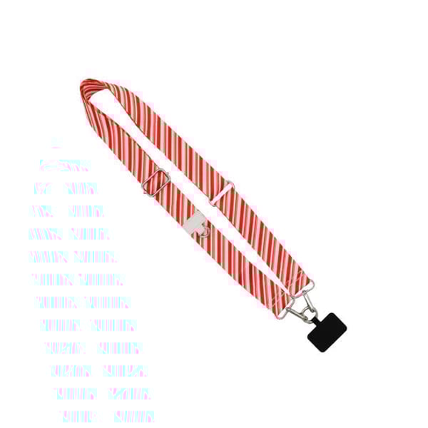 Phone Strap with Zippered Pouch