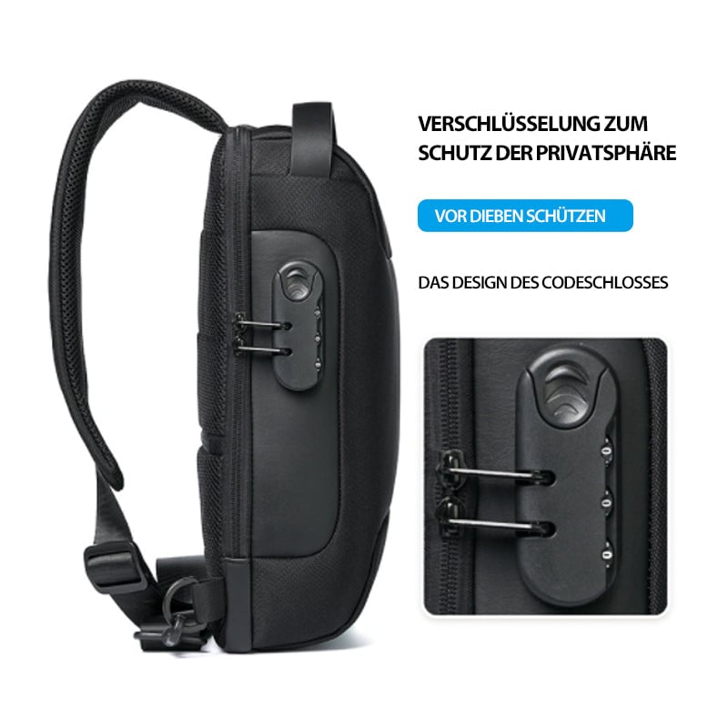 USB-Brusttasche Für Herren